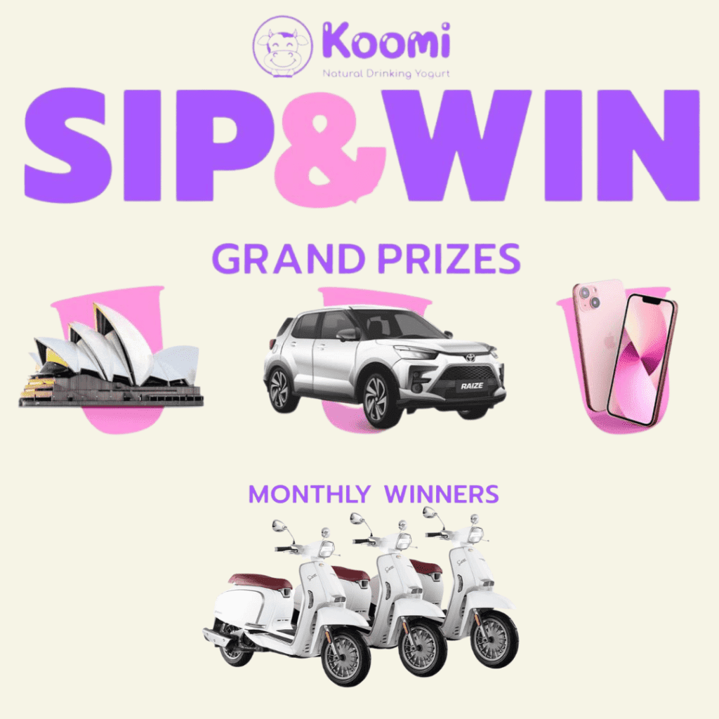 Koomi Sip & Win